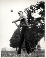 BRADDOCK, JIMMY WIRE PHOTO (PLAYING BASEBALL)