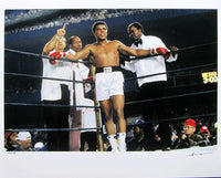 ALI, MUHAMMAD-KEN NORTON III NEIL LEIFER LIMITED EDITION PHOTOGRAPH (1976)
