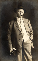 JONES, TOM ANTIQUE PHOTO (MANAGER OF JESS WILLARD)