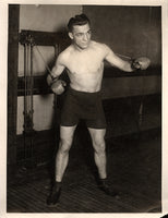 BERLENBACH, PAUL WIRE PHOTO (1924-TRAINING IN NEW YORK)