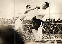 CARPENTIER, GEORGES-TOMMY GIBBONS WIRE PHOTO (1924)