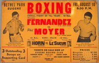 FERNANDEZ, FLORENTION-PHIL MOYER ON SITE POSTER (1962)