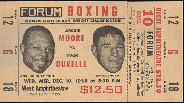 MOORE, ARCHIE-YVON DURELLE I FULL TICKET (1958)