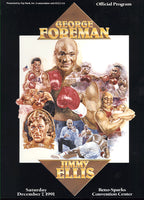 FOREMAN, GEORGE-JIMMY ELLIS OFFICIAL PROGRAM (1991)