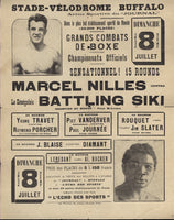 SIKI, BATTLING-MARCEL NILLES ON SITE POSTER (1923)