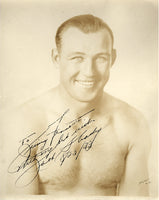 SHARKEY, JACK SIGNED PHOTO (1933)