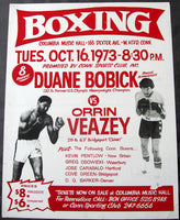 BOBICK, DUANE-ORRIN VEAZEY ON SITE POSTER (1973)