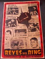 KINGS OF THE RING (REYES DEL RING) SPANISH MOVIE POSTER (1940'S)