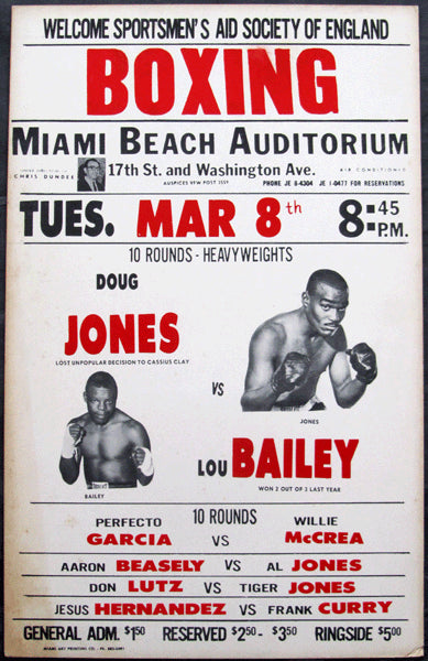 JONES, DOUG-LOU BAILEY ON SITE POSTER (1966)