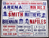 MATTHEWS, LEN-JOSE VELEZ  & BRISCOE-BELL ON SITE POSTER (1963)