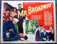 DEMPSEY, JACK IN MR. BROADWAY MOVIE POSTER (1933)