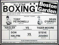 HAGLER, MARVIN ON SITE EXHIBITION POSTER (1979)