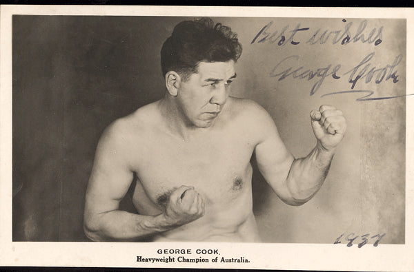 COOK, GEORGE SIGNED PHOTO – JO Sports Inc.