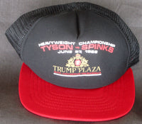 TYSON, MIKE-MICHAEL SPINKS SOUVENIR CAP (1988)