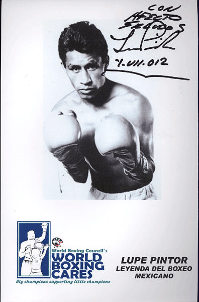 PINTOR, LUPE SIGNED PHOTO