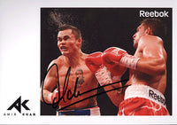 KHAN, AMIR SIGNED PHOTO