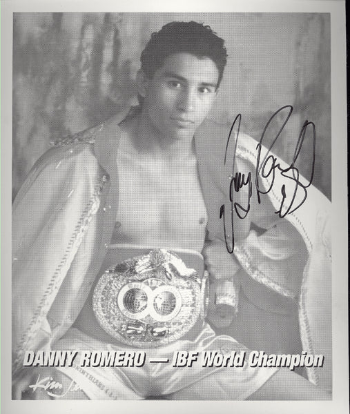 ROMERO, DANNY SIGNED PHOTO