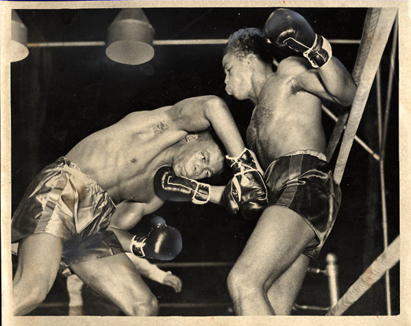 WILLIAMS, IKE-GIL TURNER WIRE PHOTO (1951-4TH ROUND)