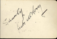 MCAVOY, JOCK INK SIGNATURE