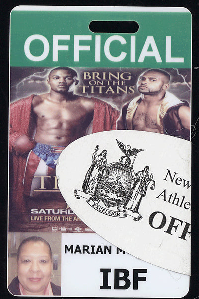 JONES, JR., ROY-FELIX TRINIDAD CREDENTIAL (2008)