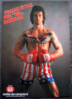 STALLONE, SYLVESTER ADVERTISING POSTER (ITALIAN-1984)