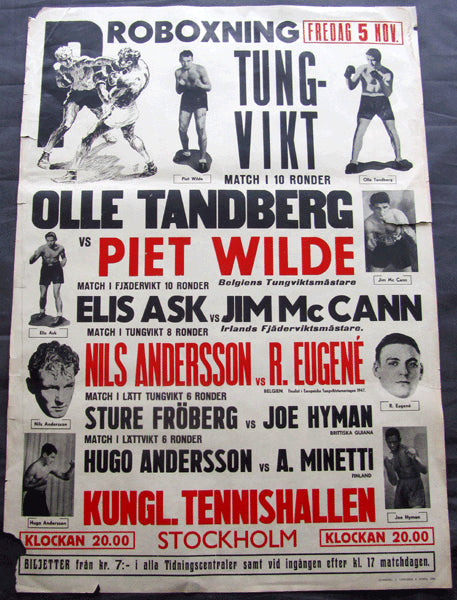 TANDBERG, OLLIE-PIET WIDE ON SITE POSTER (1948)