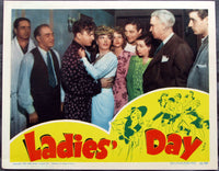 BAER, MAX MOVIE LOBBY CARD (LADIES DAY-1943)