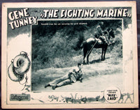 TUNNEY, GENE MOVIE LOBBY CARD (THE FIGHTING MARINE-1926)