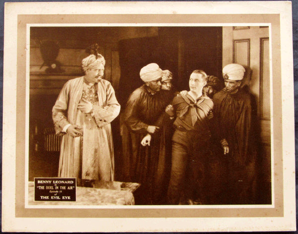 LEONARD, BENNY MOVIE LOBBY CARD (THE EVIL EYE-1920)