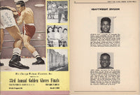 CLAY, CASSIUS GOLDEN GLOVES FINALS PROGRAM (1960)