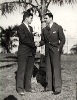 SCHMELING, MAX & YOUNG STRIBLING WIRE PHOTO (1931)