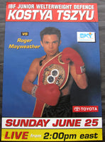 TSZYU, KOSTYA-ROGER MAYWEATHER SKY TV POSTER (1995)