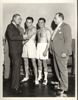 ROSS, BARNEY-TONY CANZONERI WIRE PHOTO (1933-MEDICAL EXAM)