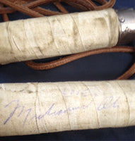 ALI, MUHAMMAD SIGNED TRAINING JUMP ROPE (1978-DEER LAKE)