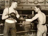 WILDE, JIMMY & JOCKEY STEVE DONOGHUE WIRE PHOTO (1924)