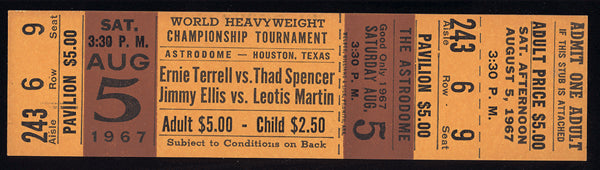 TERRELL, ERNIE-THAD SPENCER & JIMMY ELLIS-LEOTIS MARTIN FULL TICKET (1967)