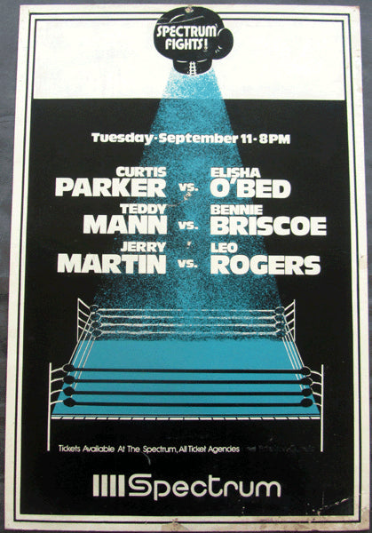 BRISCOE, BENNIE-TEDDY MANN ON SITE POSTER (1979)