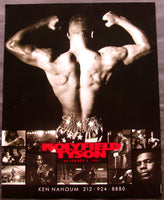 HOLYFIELD, EVANDER-MIKE TYSON SOUVENIR POSTER (1991)