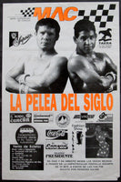 CHAVEZ, JULIO CESAR-HECTOR CAMACHO SPANISH VERSION POSTER (1992)