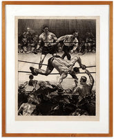 BAER, MAX-PRIMO CARNERA "PRIMO ON THE ROPES" ARTWORK (BY JOSEPH GOLINKIN)