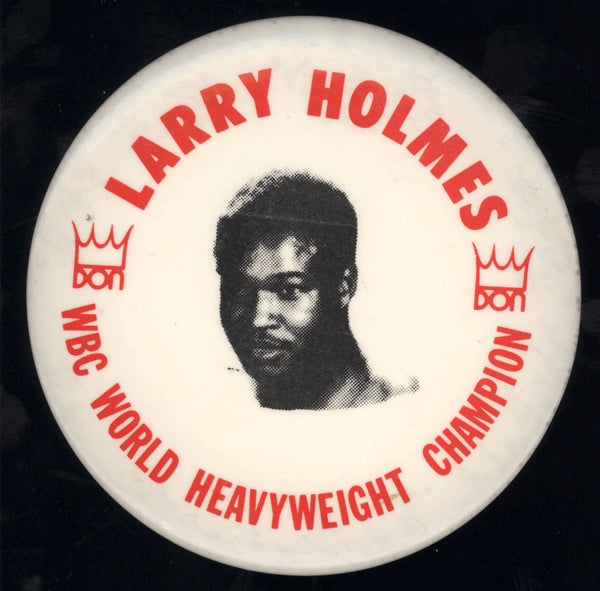 HOLMES, LARRY SOUVENIR PIN (AS CHAMPION)