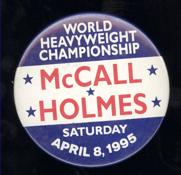 HOLMES, LARRY-OLIVER MCCALL SOUVENIR PIN (1995)