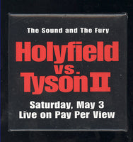 HOLYFIELD, EVANDER-MIKE TYSON II SOUVENIR PIN (1997)