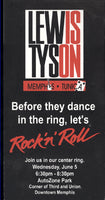 TYSON, MIKE-LENNOX LEWIS PARTY PASS (2002)