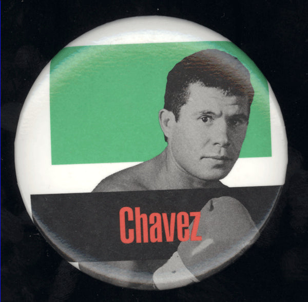 CHAVEZ, JULIO CESAR SOUVENIR PIN (1996-DE LA HOYA FIGHT)