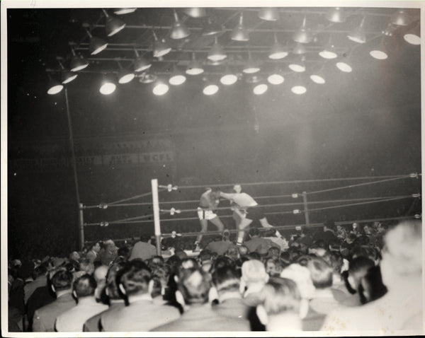 ROBINSON, SUGAR RAY-JAKE LAMOTTA WIRE PHOTO (1951)