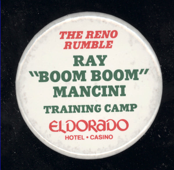 MANCINI, RAY "BOOM BOOM" TRAINING CAMP PIN