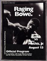 BOWE, RIDDICK-BUSTER MATHIS, JR. OFFICIAL PROGRAM (1994)