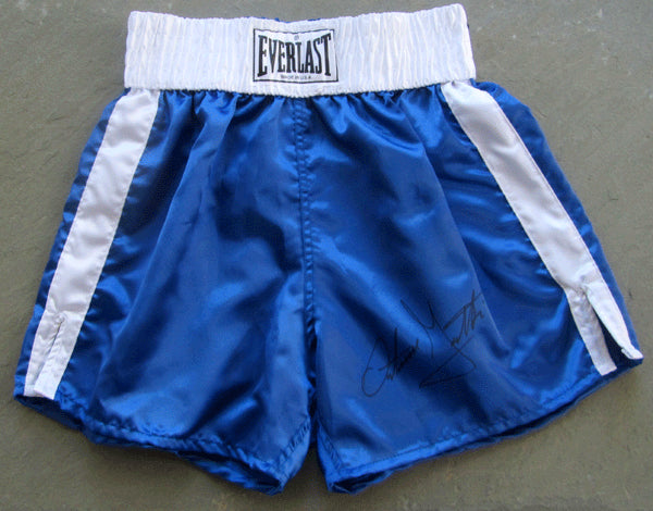 GATTI, ARTURO SIGNED BOXING TRUNKS