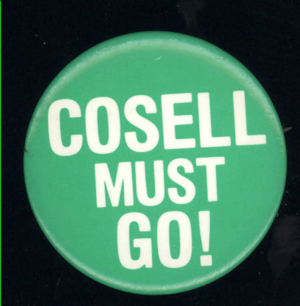 COSELL, HOWARD SOUVENIR PIN